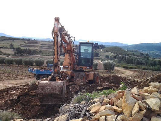 pelle de 10 tonnes en chargement